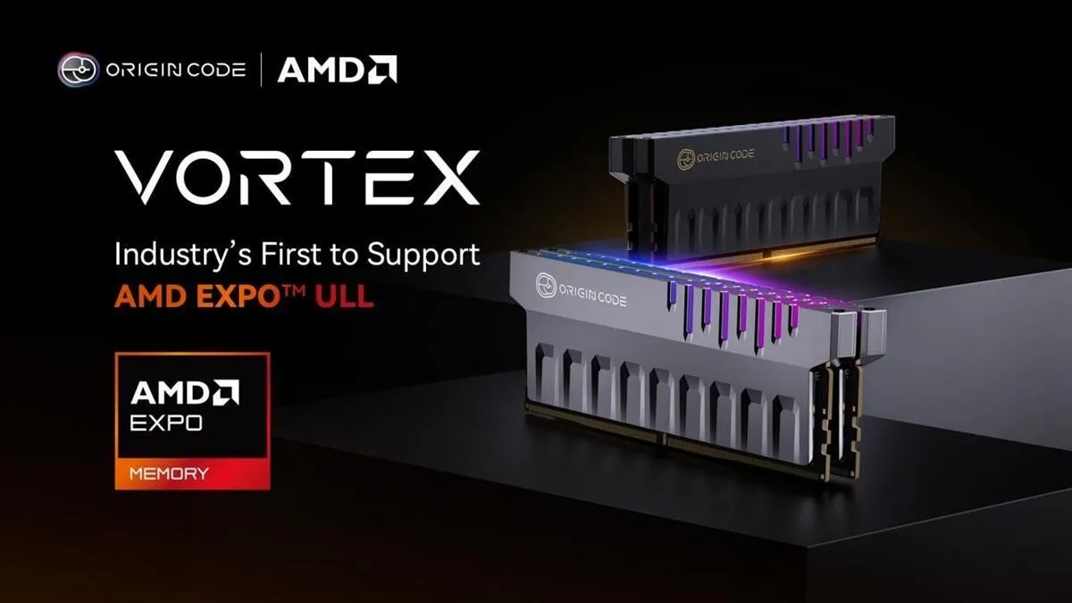Origin Code Supports AMD EXPO ULL With Select Vortex DDR5 Kits