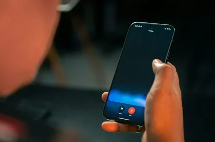 The Google Contacts app displays Gemini artificial intelligence integration features on Android.