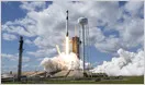 SpaceX rocket and corporate logo accompanying news of its $75 billion IPO filing