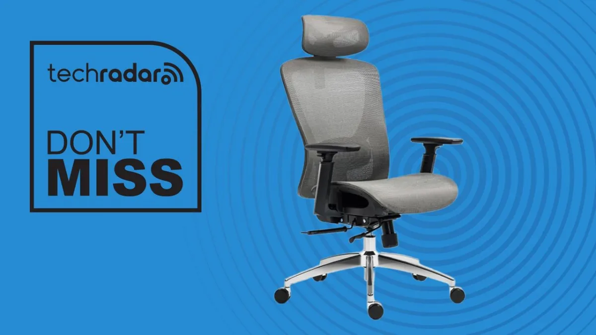 The Boulies EP200 office chair features a breathable mesh back, adjustable seat depth, and a lockable recline mechanism.