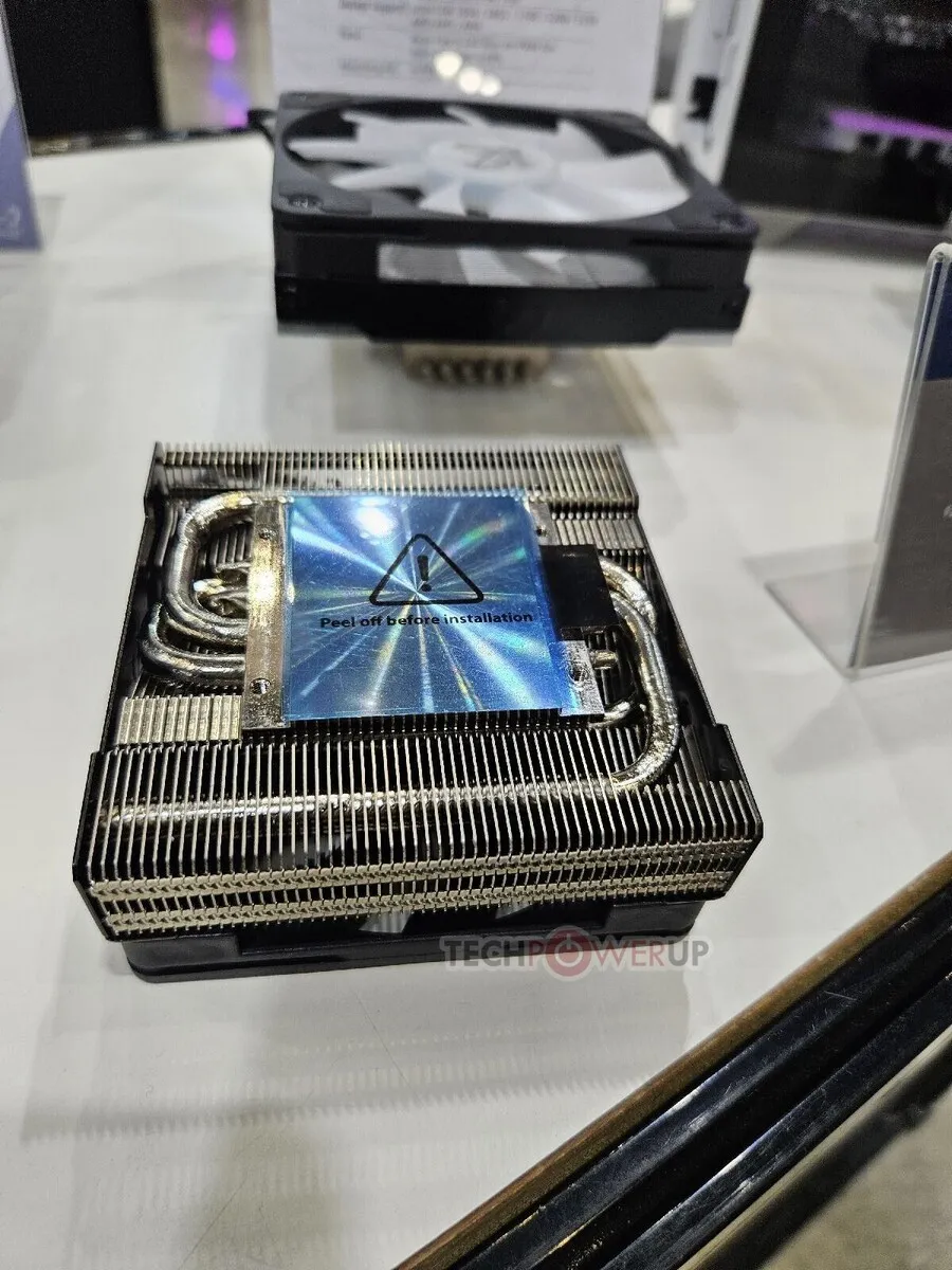 Scythe Shuriken 3 top-flow CPU cooler for compact builds at Computex 2026