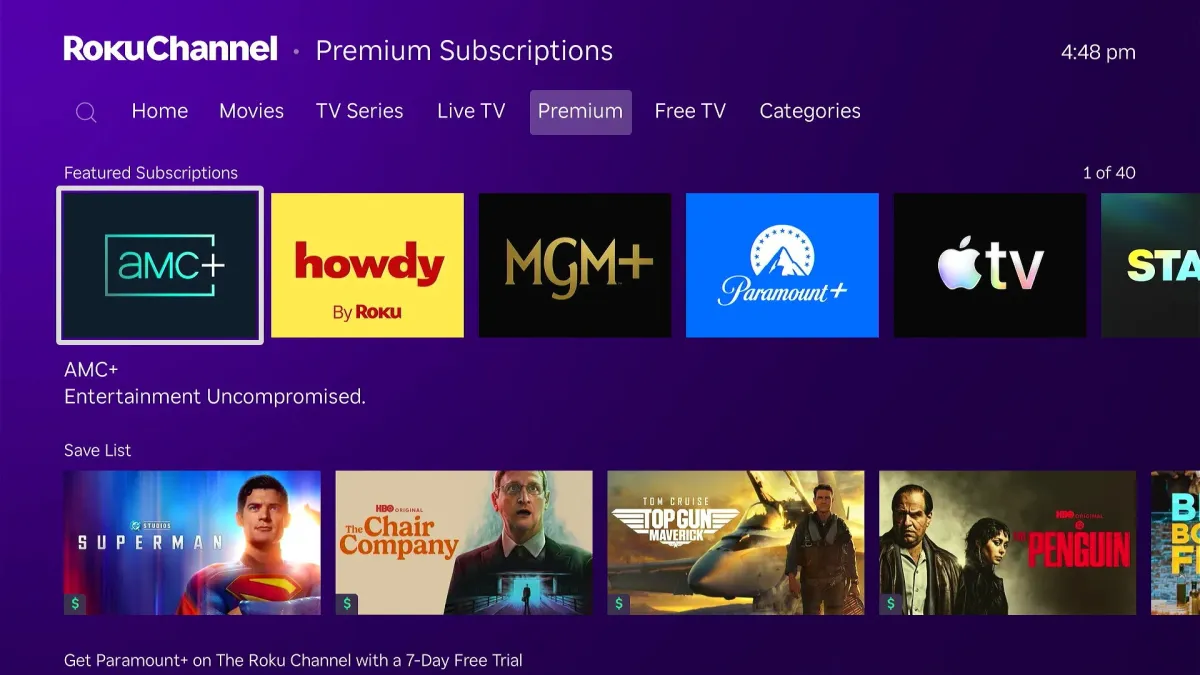 This graphic compares direct streaming subscription costs against third party marketplace billing options.
