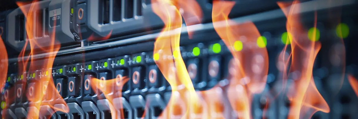 Rows of server racks and memory chips support artificial intelligence infrastructure.