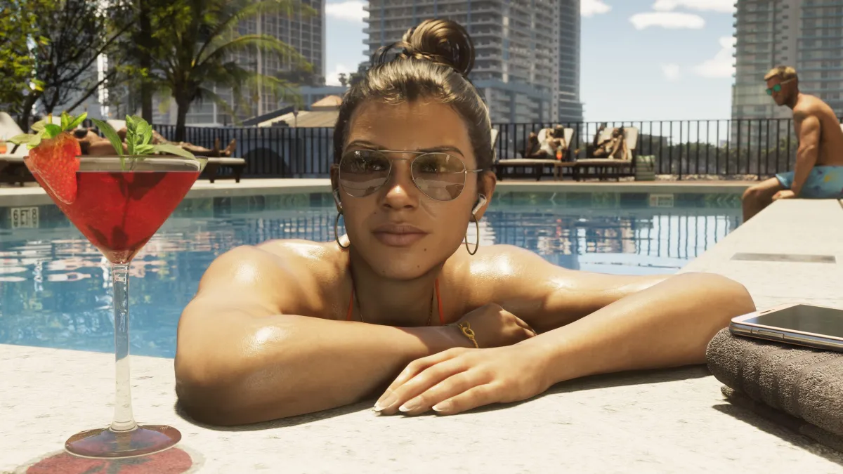 A calendar displays major video game releases moved to September to avoid November competition with Grand Theft Auto VI.