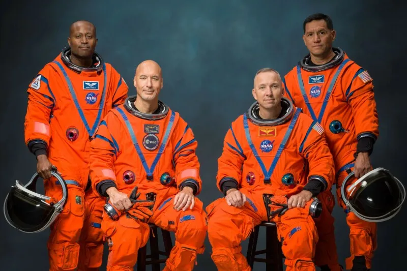 NASA announced the crew assigned to the Artemis III lunar lander rehearsal.