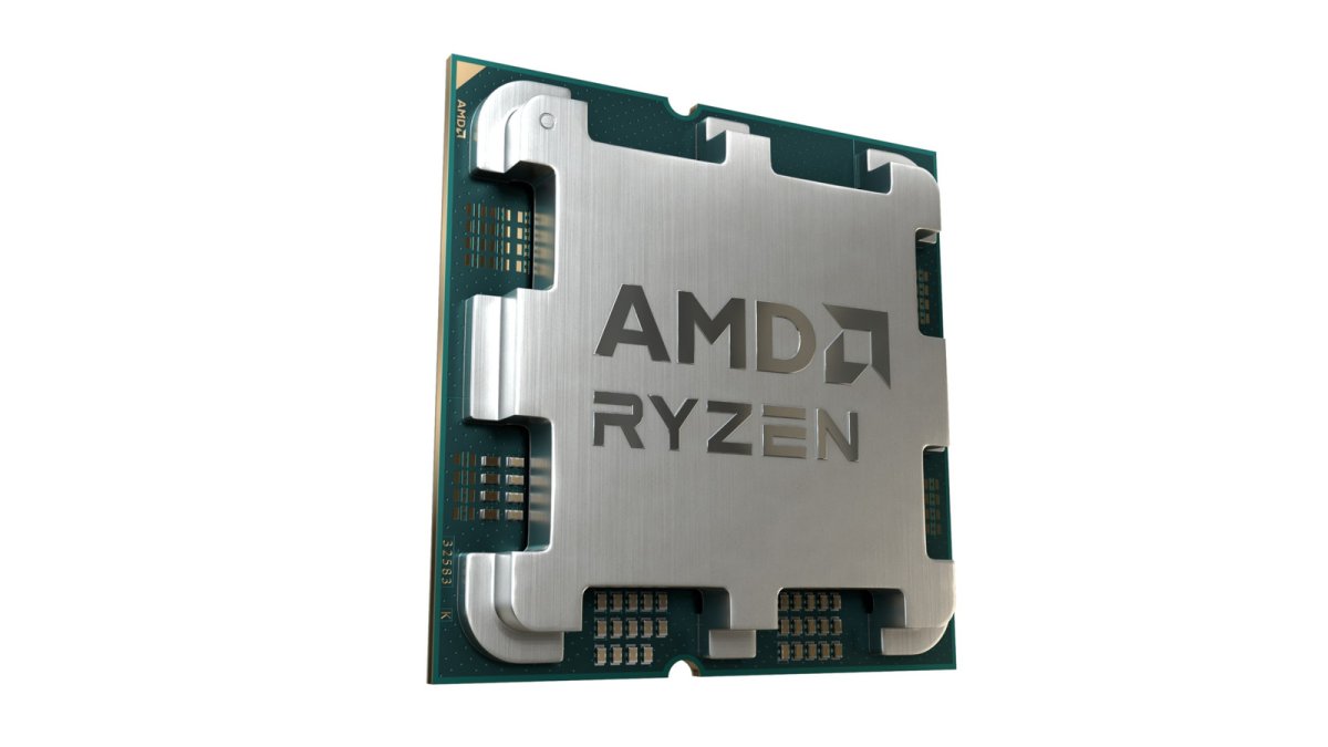 AMD Ryzen 7 7700X3D and 5800X3D processor retail packaging