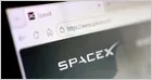 Illustration of SpaceX orbital AI computing satellites