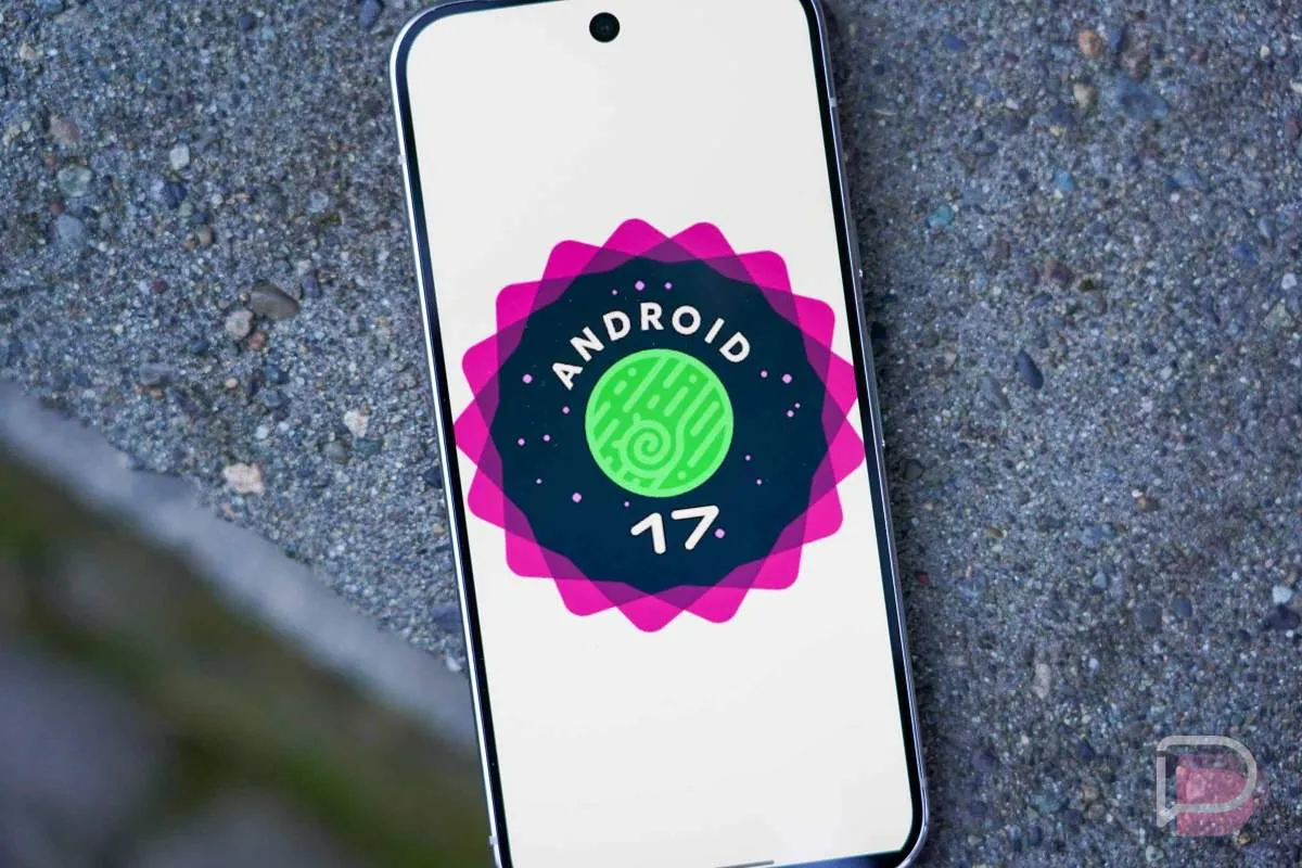 Android 17 Beta 4.1 update interface on a Pixel device.