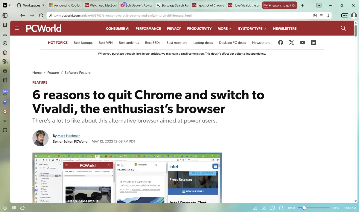 Vivaldi 8.0 Introduces Native Ad Blocking and Unified Interface Design