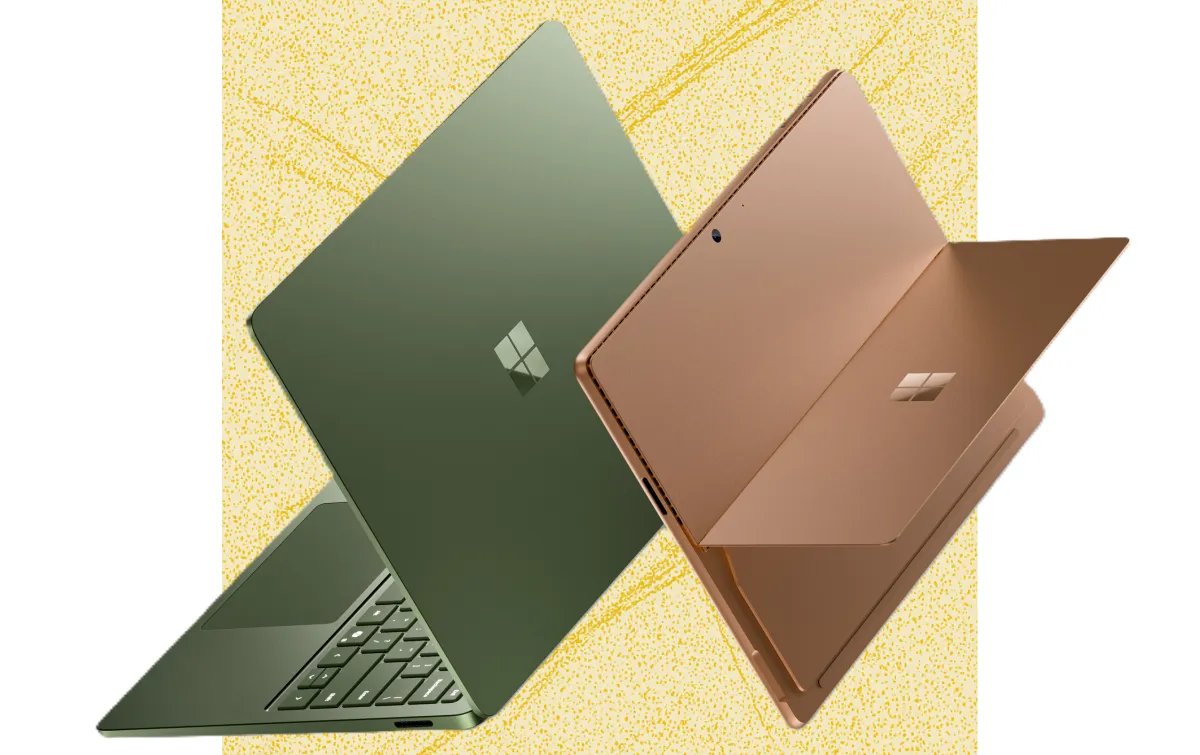 Microsoft Surface Pro 12 and Surface Laptop 8 devices represent the updated Windows on Arm hardware lineup.