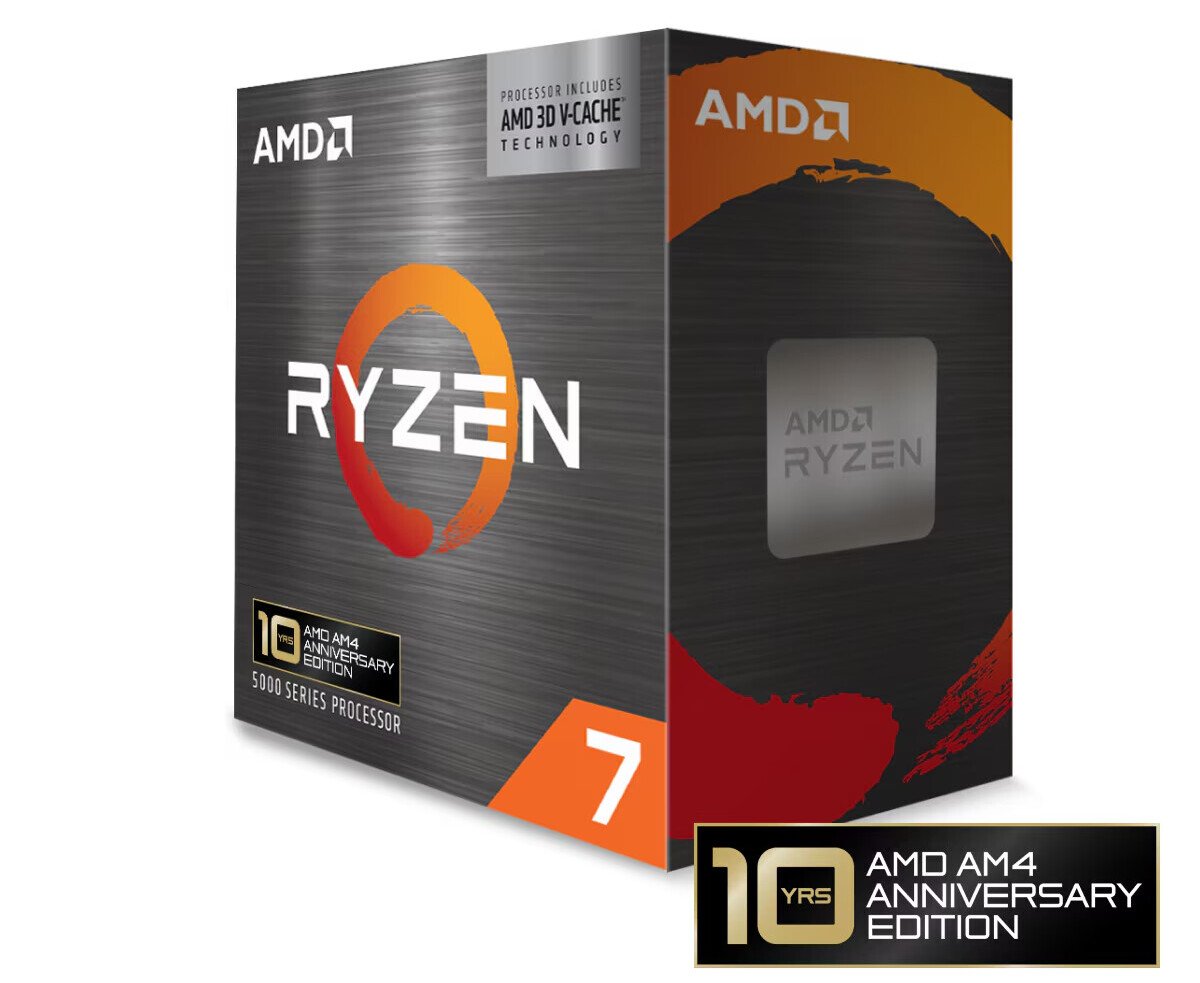AMD Revives Ryzen 7 5800X3D as 10th Anniversary Edition