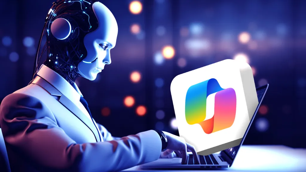 Microsoft unified AI platform concept integrating productivity, communication, and search tools.
