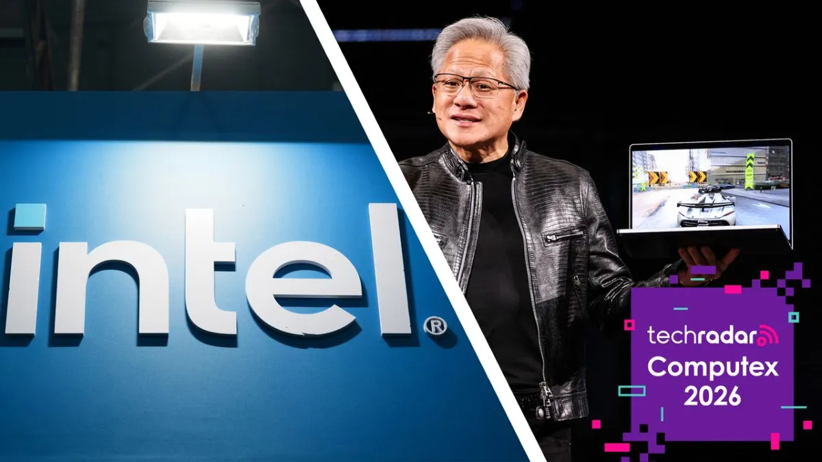 The diagram shows the architectural shift from x86 to Arm silicon and its impact on Intel and Nvidia.