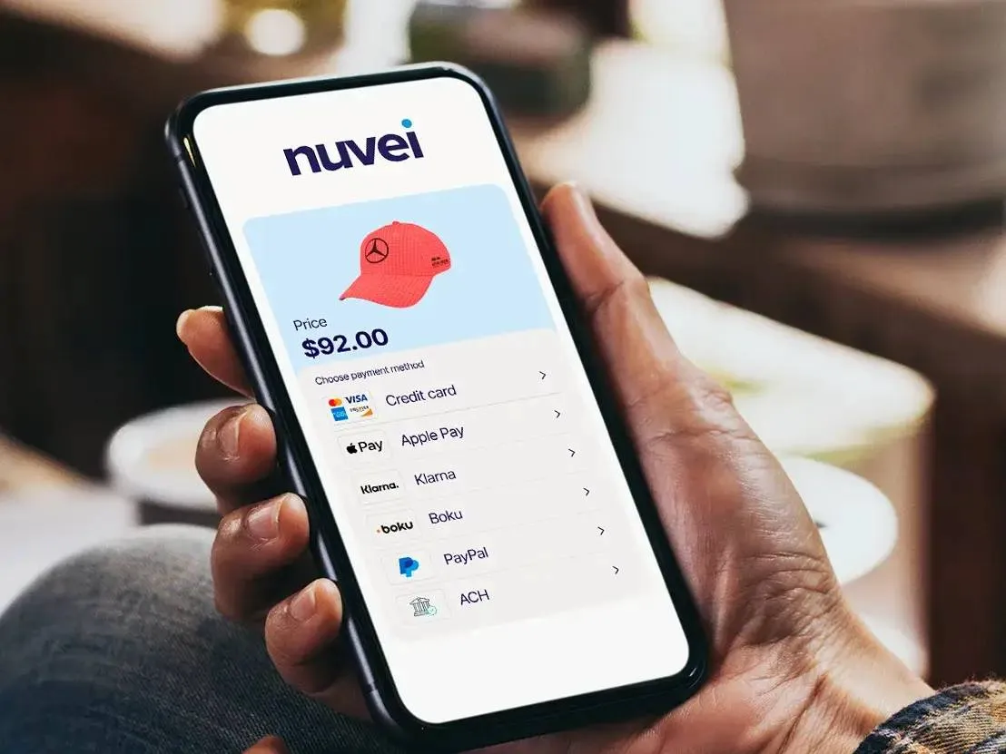 Nuvei and Payoneer logos.