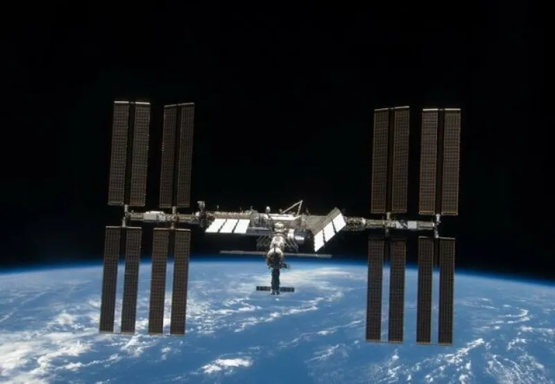 The Zvezda service module is attached to the International Space Station.