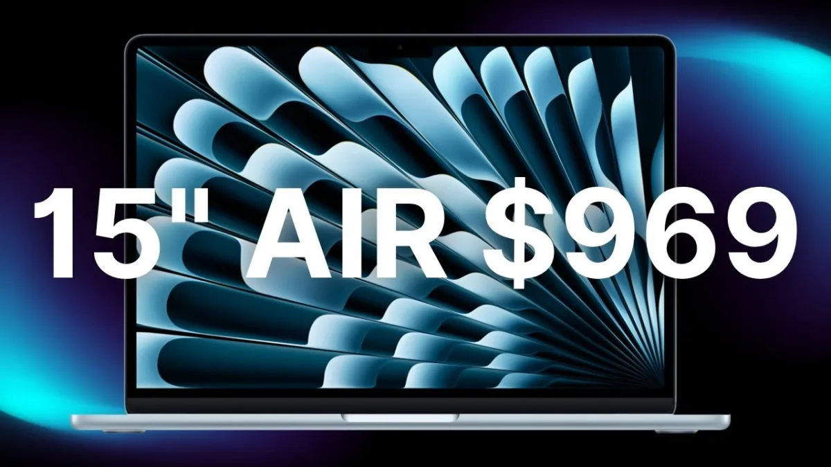 B&H is blowing out 15-inch MacBook Air M4 inventory at $969