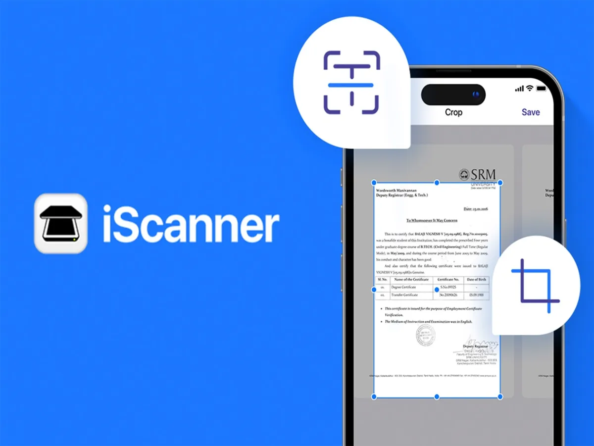 Turn your phone into a full document scanner with lifetime iScanner access for $24.97