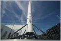 SpaceX headquarters exterior during the announcement of its record-breaking initial public offering