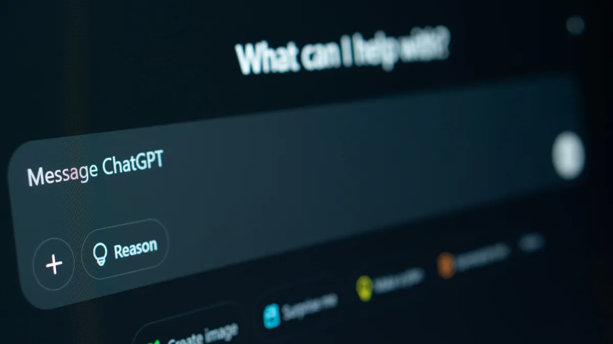 A stylized lock icon appears over a ChatGPT interface to represent the newly deployed Lockdown Mode security update.