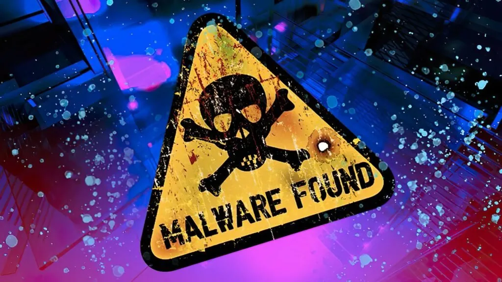 An illustration depicts trusted artificial intelligence sharing links being redirected to malicious websites.