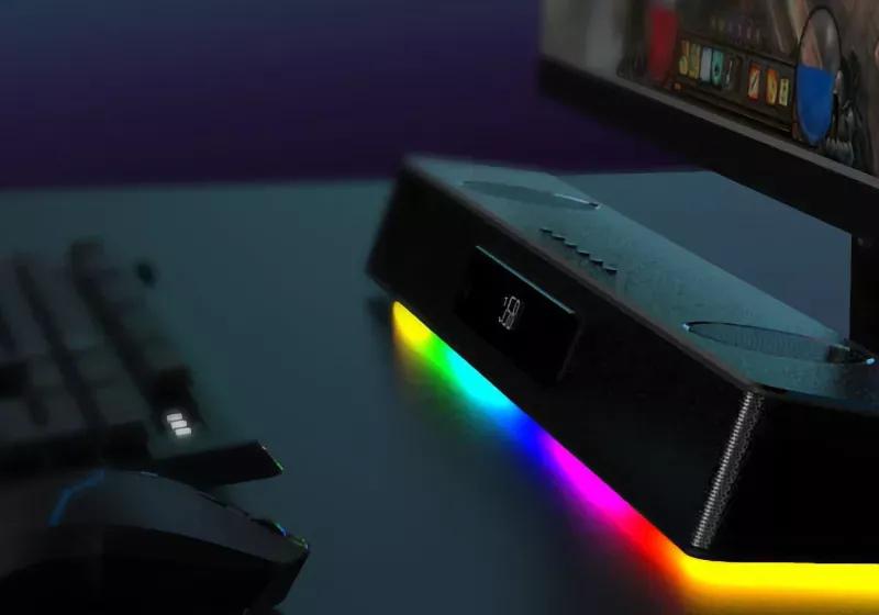 The Creative Sound Blaster Katana V2X soundbar illustrates a Bluetooth vulnerability that permits unauthenticated remote c...