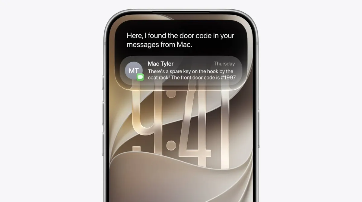 The graphic displays the Apple iOS 27 Siri architectural rebuild timeline and strategic development plan.