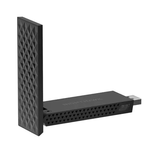 A collection of Wi-Fi 7 router accessories includes Ethernet cables, a network adapter, and a cooling pad.