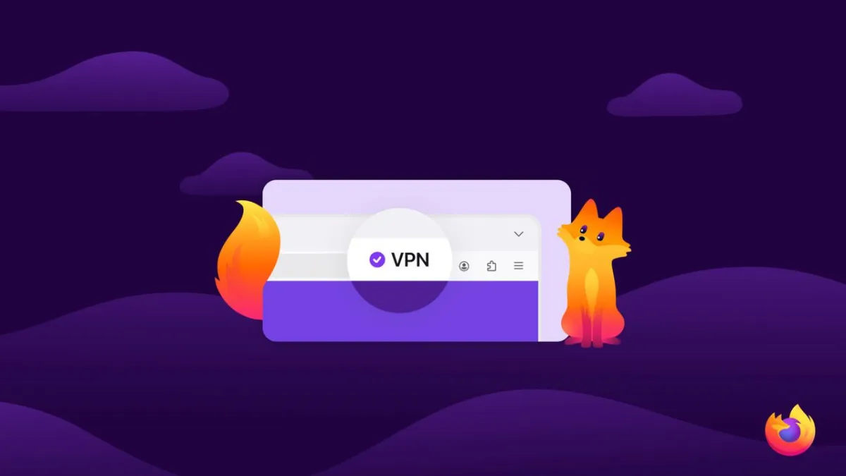 Firefox free VPN interface showing the removal of the monthly data cap