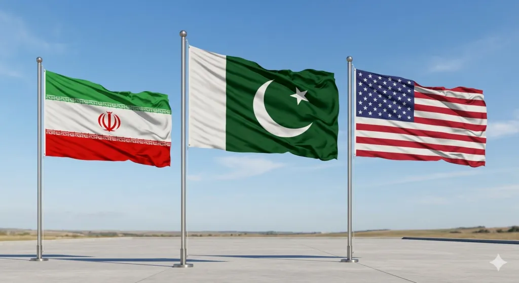 Diplomatic representatives discuss a mediated peace agreement between Iran and the United States.