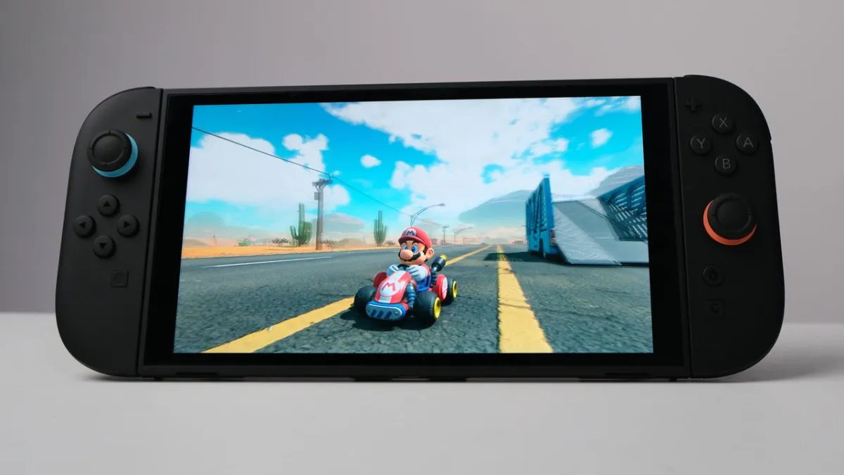 The Nintendo Switch 2 European model features a user replaceable battery to comply with new regional regulations.