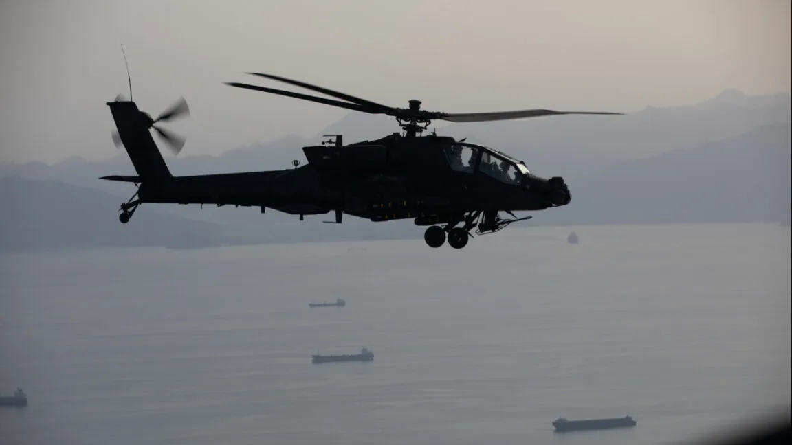 A US uncrewed surface vehicle supports a maritime rescue operation near the Strait of Hormuz.