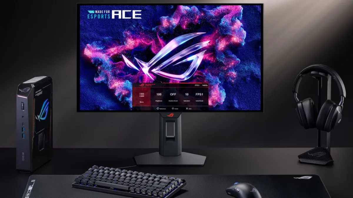 Asus ROG Monitor Expansion Highlights OLED Esports and Dual-Mode Innovation