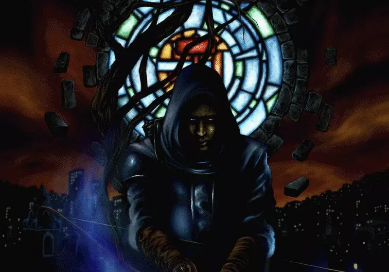Thief: The Dark Project Remastered logo and gameplay screenshot demonstrating the updated graphics.
