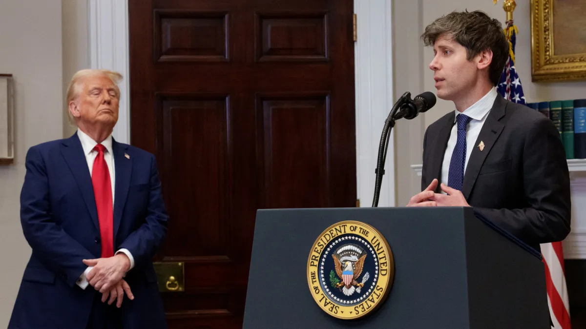 Trump administration equity talks with OpenAI regarding voluntary stake and AI regulatory oversight framework.