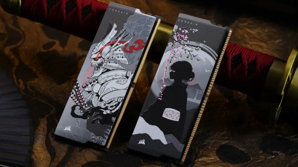 Corsair Shugo DDR5 RAM Kits: Samurai Art and Dummy Modules