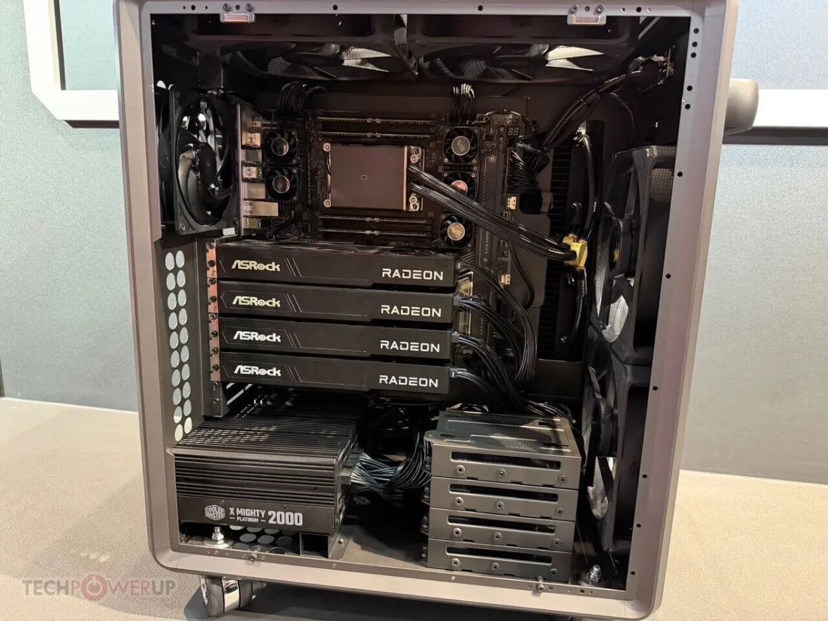 Cooler Master displays custom liquid cooling hardware for professional workstations at Computex 2026.