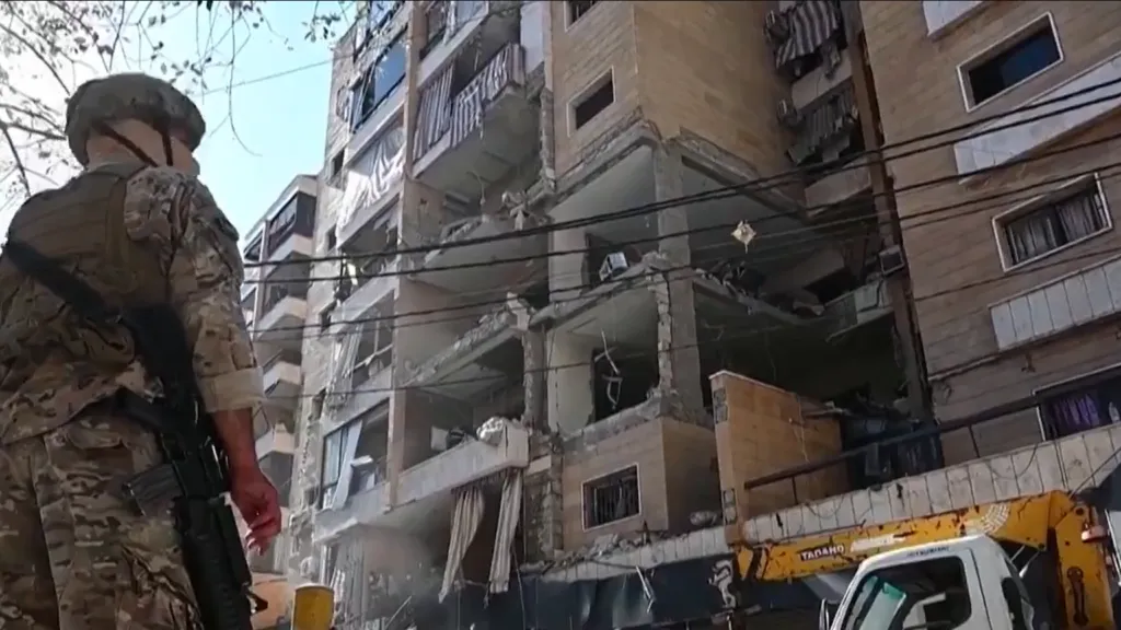 Damage to a northern Israeli airbase resulted from an Iranian missile strike.