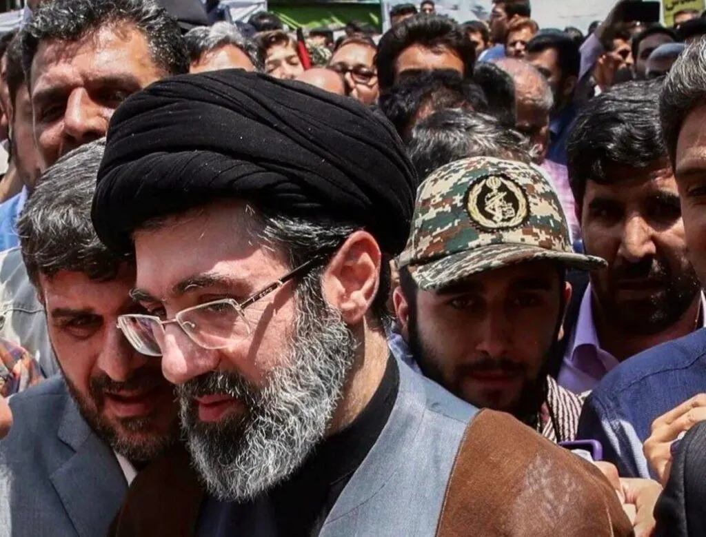 Iranian Supreme Leader addressing officials regarding regional tensions with the United States and Israel
