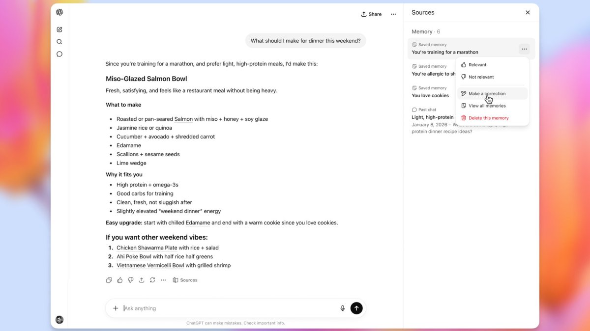 The updated ChatGPT interface displays the GPT-5.5 Instant default model.