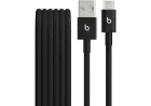 Braided USB-A to USB-C cable with Beats logo