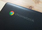 ChromeOS desktop interface displayed on a laptop screen