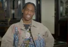 Travis Scott performs on stage during his Istanbul event that drew criticism for a shortened set.