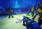 Conceptual graphic illustrating hybrid game mechanics that combine cooperative play with tactical combat.