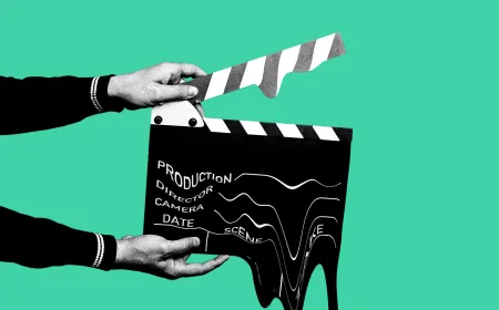 A computer screen displays artificial intelligence analyzing a film script for box office prediction metrics.