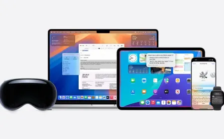 Apple displays beta update screens for iOS 26.6, iPadOS 26.6, watchOS 26.6, tvOS 26.6, visionOS 26.6, and macOS Tahoe.