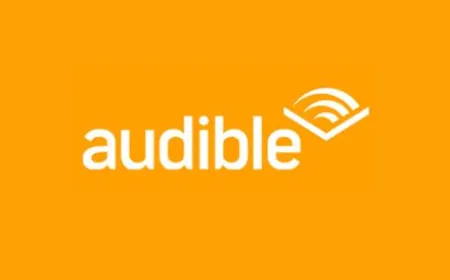 The graphic illustrates daily listening progress, reward milestones, and achievement tiers in the Audible rewards program.
