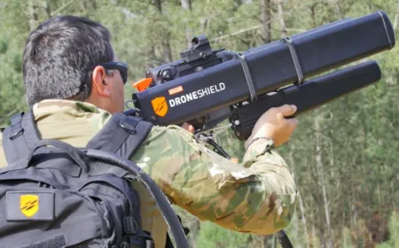 Czech AI acoustic shield system designed to detect and hunt low-flying drones using sound technology