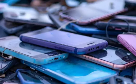 Retired Pixel smartphones are arranged into a sustainable computing cluster to reduce electronic waste.