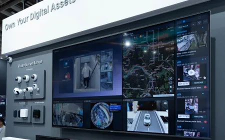 Synology exhibit showcasing AI private cloud and backup hardware at Computex 2026.