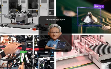 NVIDIA Factory Operations Blueprint Gives Factories a New AI Brain